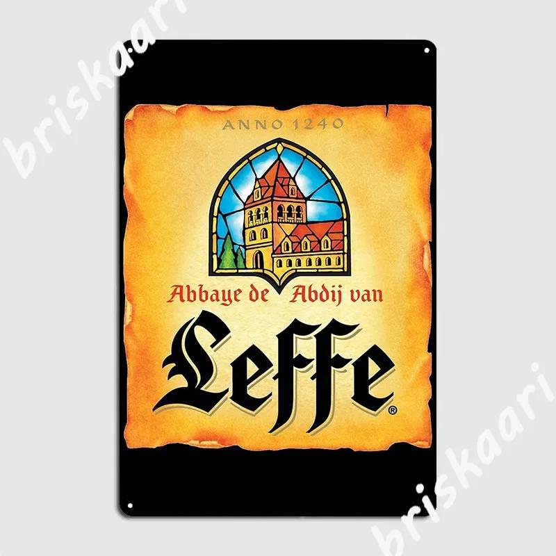

Amazing Leffe Blonde Logo Metal Sign Cinema Kitchen Wall Decor Printing Garage Club Tin sign Poster 20x30cm