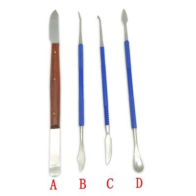 1 Pz Cera Dentale Carver Spatola di Miscelazione Coltello Composito Strumenti di Riempimento In Resina Make Up Strumenti Dentista Materiali Doppie Estremità