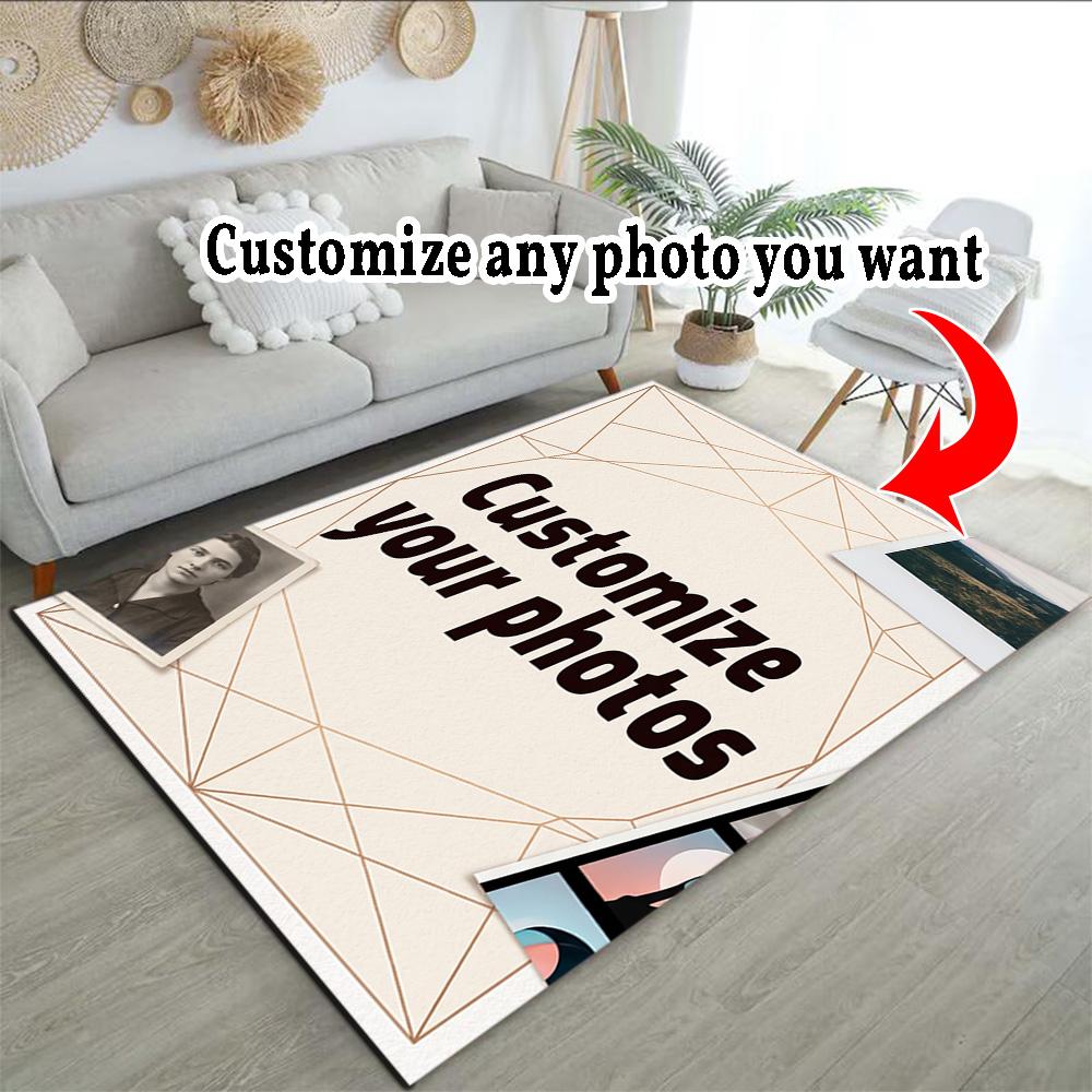 Customize Photo Personalized image Floor Mat Perfect for Dining Room Kitchen Entryway Hallway Antislip Carpet Office home decor