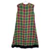 Scye Drawer special order 1221-01420 Green madras check sleeveless dress dress 36 Green Pink Yellow CheckUsed