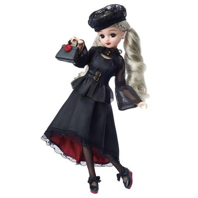TAKARA TOMY Puppe Fotografisch Licca Gothic Noir Licca-chan