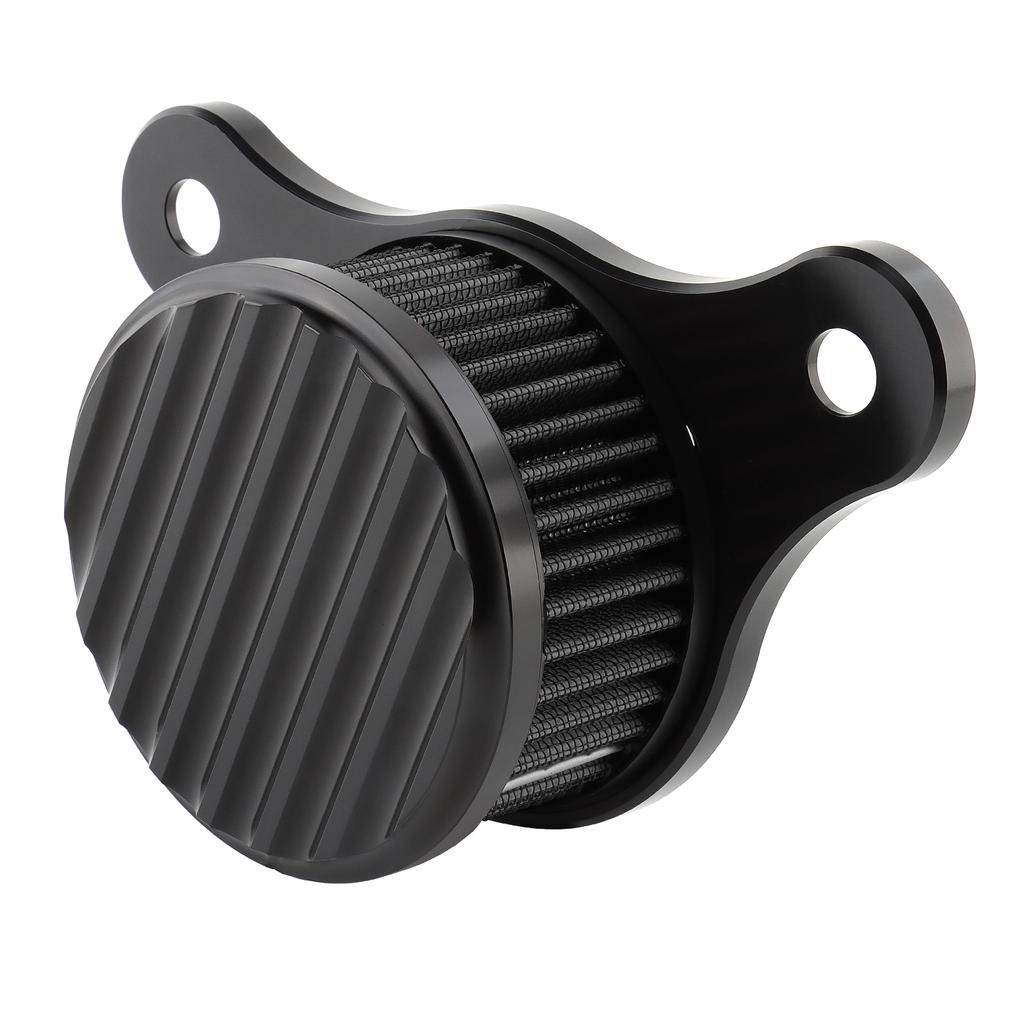 Motorcycle Air Filter Cleaner Intake Filter System Stripe for Harley 93-17 Dyna/FXR Softail Fat Boy Touring Road Street Glide