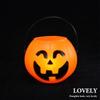 4Pcs Halloween Decorations Pumpkin Candy Container Portable Pumpkin Light Kids Candy Bucket