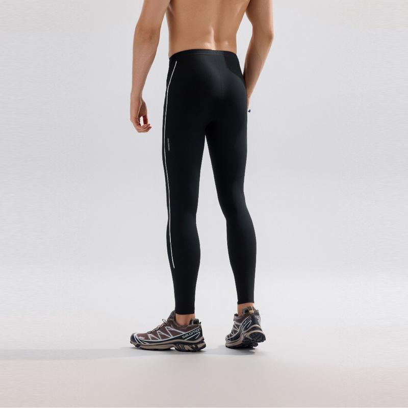 SALOMON Myke Pustende Lett Hurtigtørkende Sportsbukser Herre Underdeler Dyp-Svart C23013