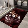 Horror Anime H-Hellsing Floor Mat INS Style Soft Bedroom Floor House Laundry Room Mat Anti-skid Household Carpets