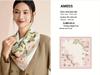 Luxury Mulberry Silk 70cm Square Scarf - Perfect Custom Gift for Mother's Day or Teacher's Day