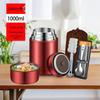 Stainless Steel Insulated Food Jar with Accessories