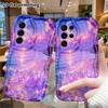 Phone Case: 2D Flat, Suitable for Samsung Galaxy A34 A35 M05 M06 S20 S22 S21 FE Plus 5G Protective Case, Seaside Night View, Perfect Christmas and Hal