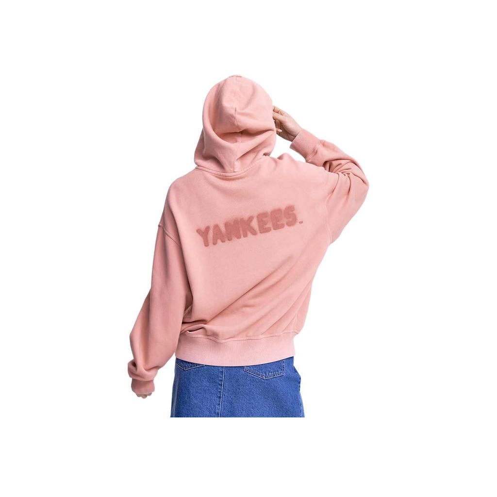 New MLB New York Yankees Sweatshirt Unisex Light Peach Pink 3AHDB0751-50PCL
