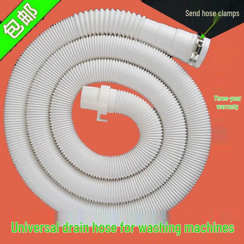 Universal Flexible Washer Drain Extension Hose for Automatic Machines