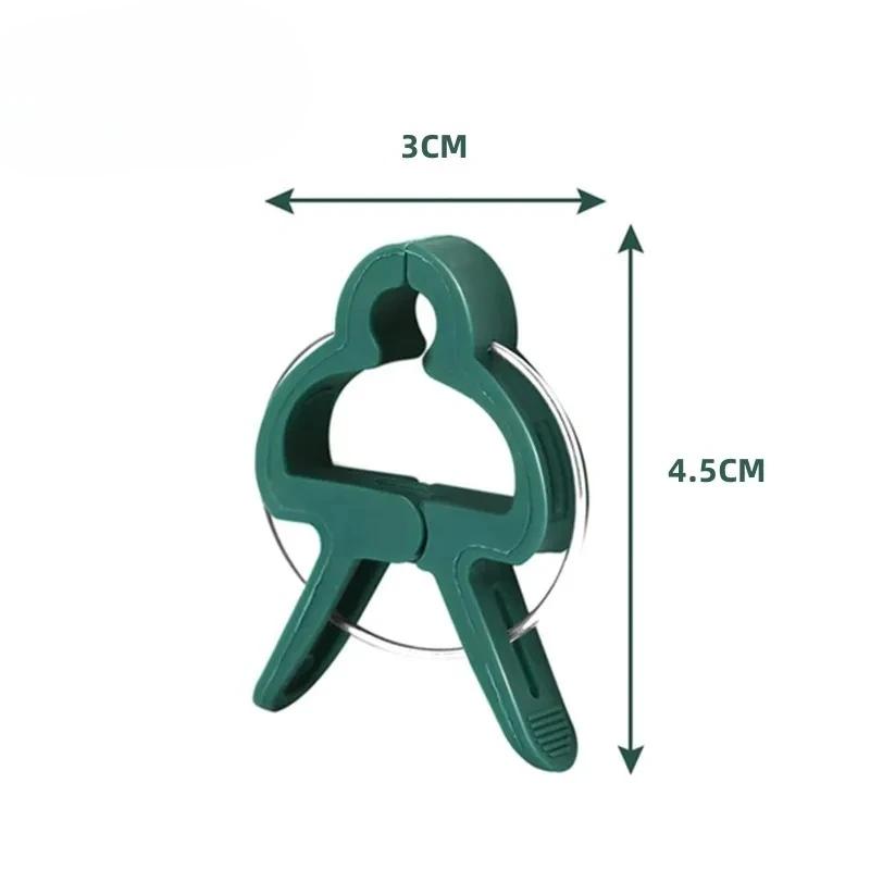 10/20PCS Plant Support Clips, Adjustable Reusable Garden Stem Fastener for Tomatoes Vine Flowers Greenhouse