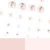Wear Nail Silver Glitter Butterfly Sequins Toenails Wear Nails Nail Art Nail Pads Nail Pads Wear Nails