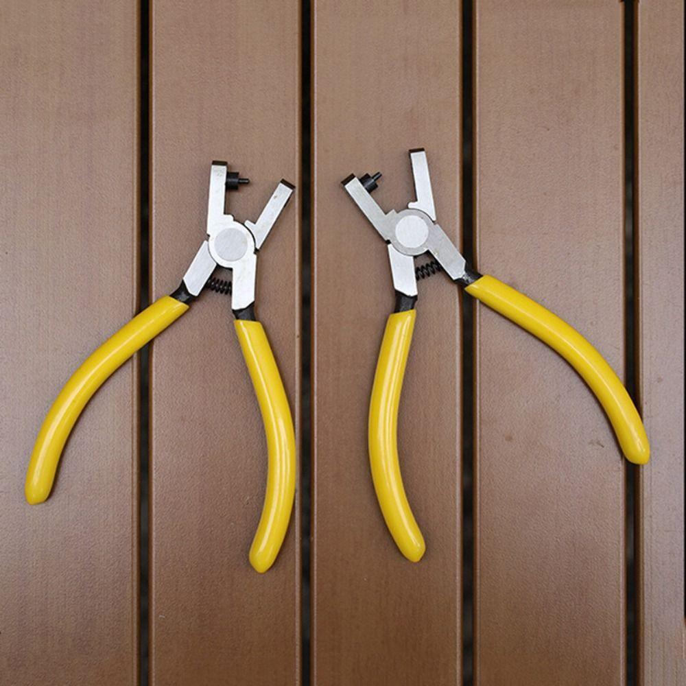 Leathercraft Leather Hole Punch Plier Portable Universal Watch Band Puncher Carbon Steel DIY Crafts Belt Punching Tool