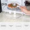 PC Plate Cover Multifunctional Useful Washable Effective Microwave Plate Lid Cover