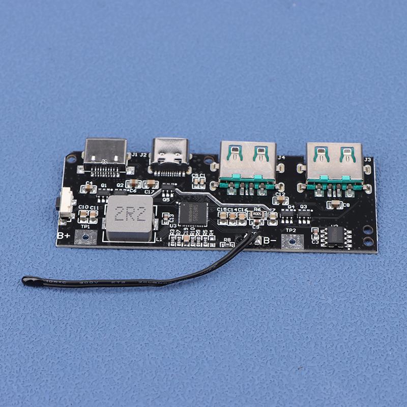 Qc4.0 Qc3.0 Led Dual Usb 5V 4.5A 22.5W Micro/Type-C Usb Mobile Powerbank 18650 Lademodul Temperaturschutz