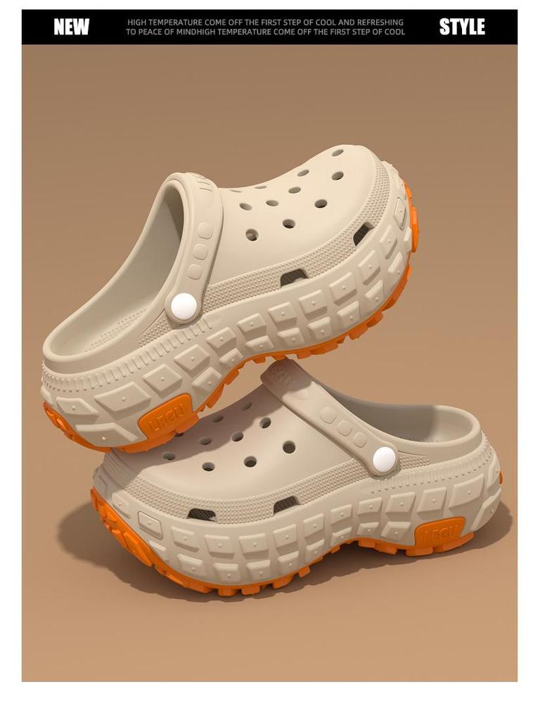 Men's Summer 2025 Breathable Non-Slip Beach & Driving Sandals
