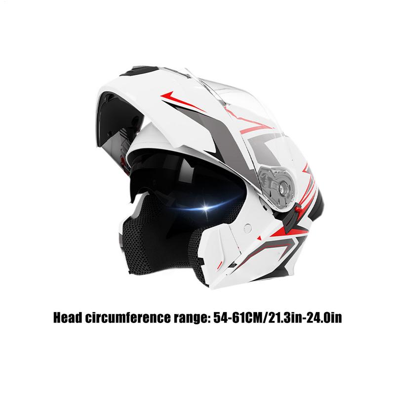 Motorcycle Helmets Full Face Motorcycle Helmet Double Visor Protective Gear Headgear For Racing Street Riding Sportbike Women
