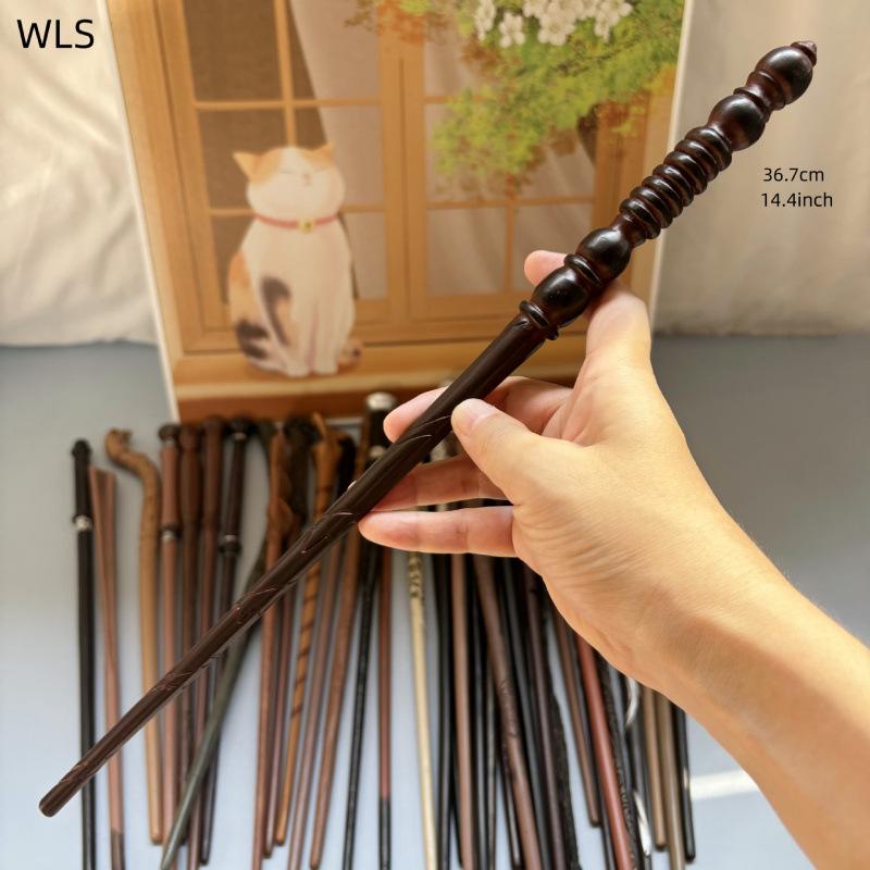 Harry, Malfoy, and Hermione Magic Wand Toy with Metal Core for Halloween