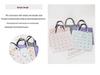 2023 Summer Japanese-Style Geometric Diamond Pattern Shoulder Bag, 6x6 Color Variation