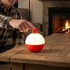 Niche Fishing Accessories Bobber Night Light, 3D Printed Rotating Fish Ball Lamp, Soft Warm Glow Creative Enthusiast Present Bedside Table Light