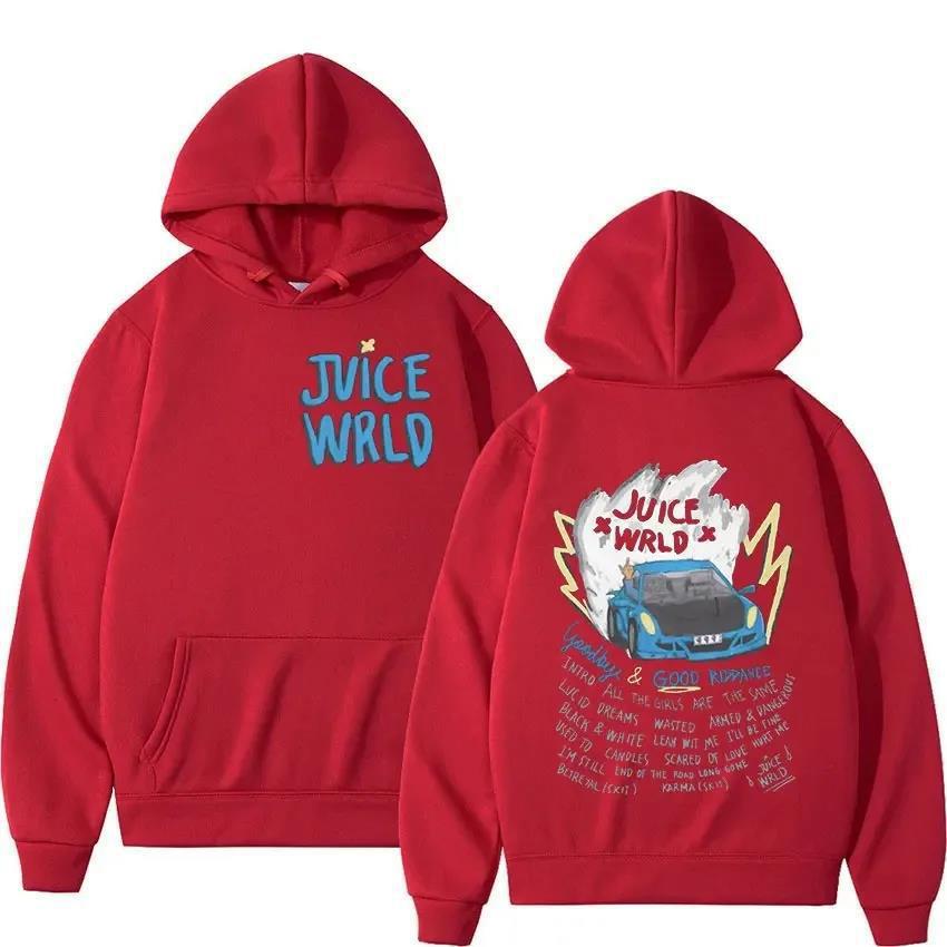 JuiceWrld Rap Unisex Loose Hoodie Sweatshirt 2024