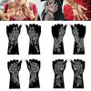 Beauty Sticker Indian Hollow Tattoo Sticker Juice Inkjet Template Diy Hand-Painted Tattoo Sticker