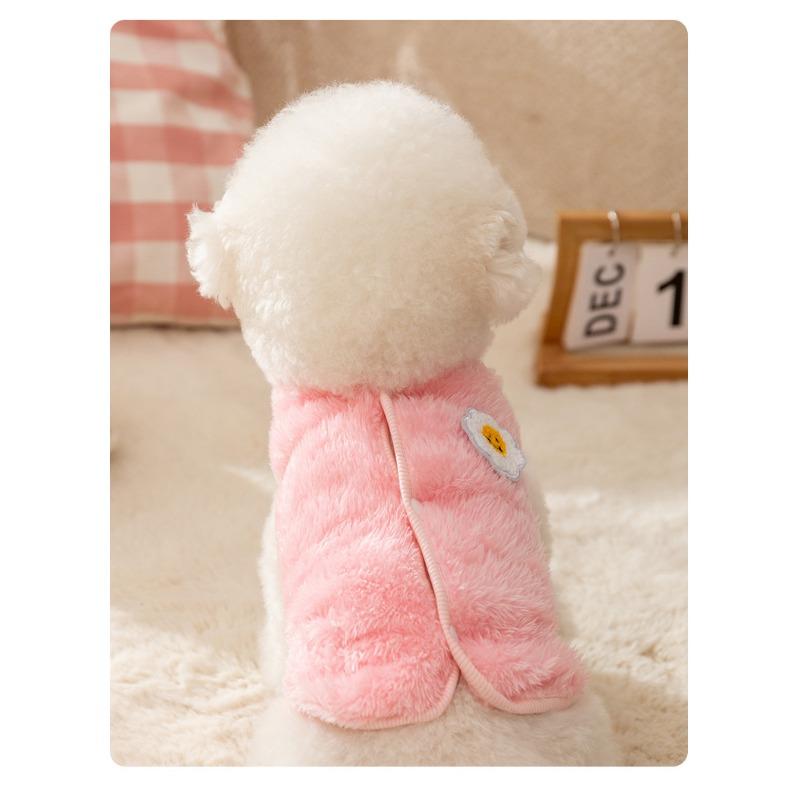 Thickened Warm Winter Fleece Vest For Small Dogs Pet Clothing