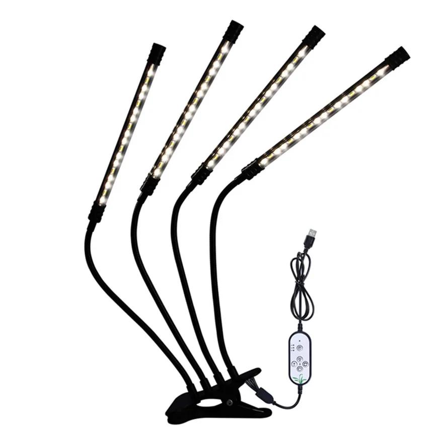 

USB LED Grow Light Фитолампа для Растений с Управлением Полный Спектр С Управлением Для Растений Рассада Цветочная Домашняя Палатка Теплое Солнце sun white