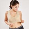 3pcs Lady Sport Yoga Fitness Bra Seamless Padded Underwear Back Smoothing Gym Workout  Wireless Push Up Brassiere Plus Size