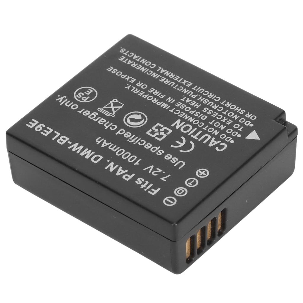 DMW BLE9E Lithium Ion Battery 1000mAh 7.2V Camera Replacement Battery for GX85 GX7 GX9 GF3 GF6 for