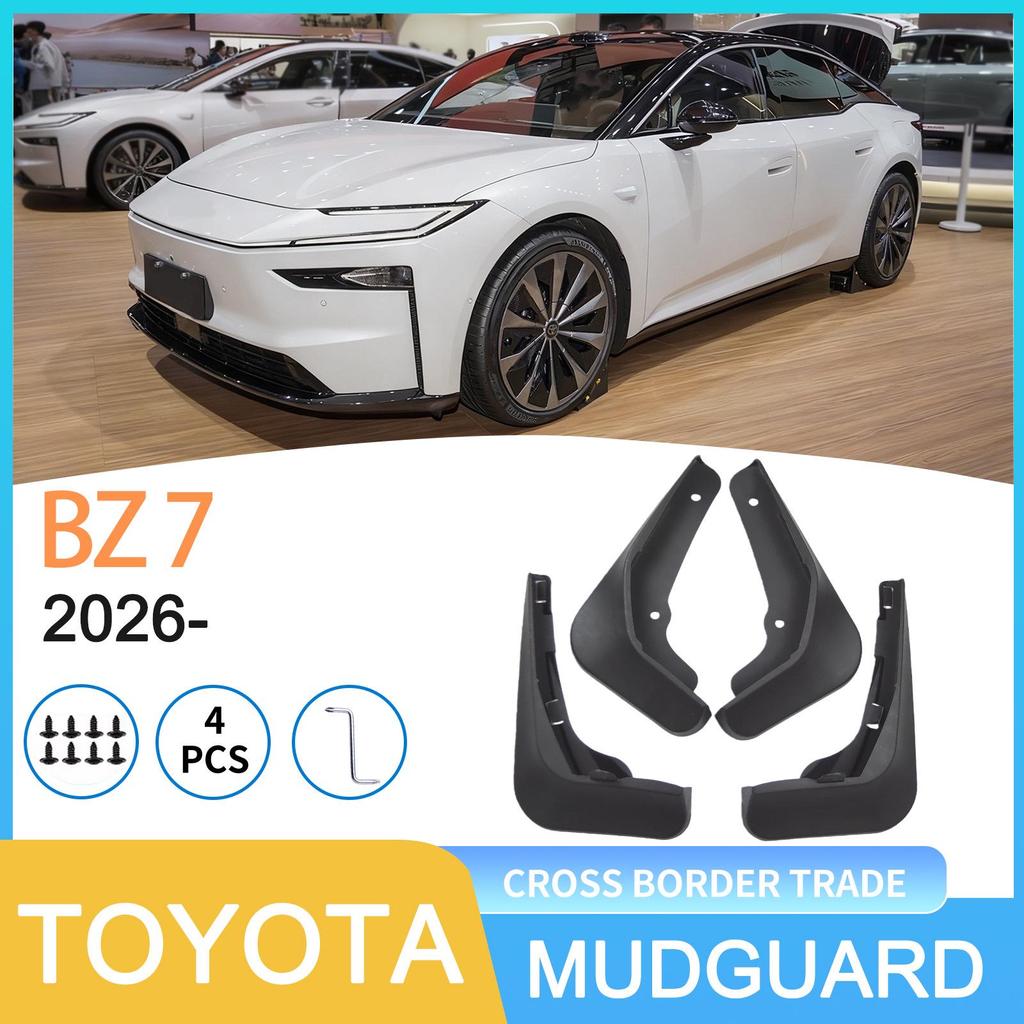 Tire Mudguards for 2026 Toyota BZ7