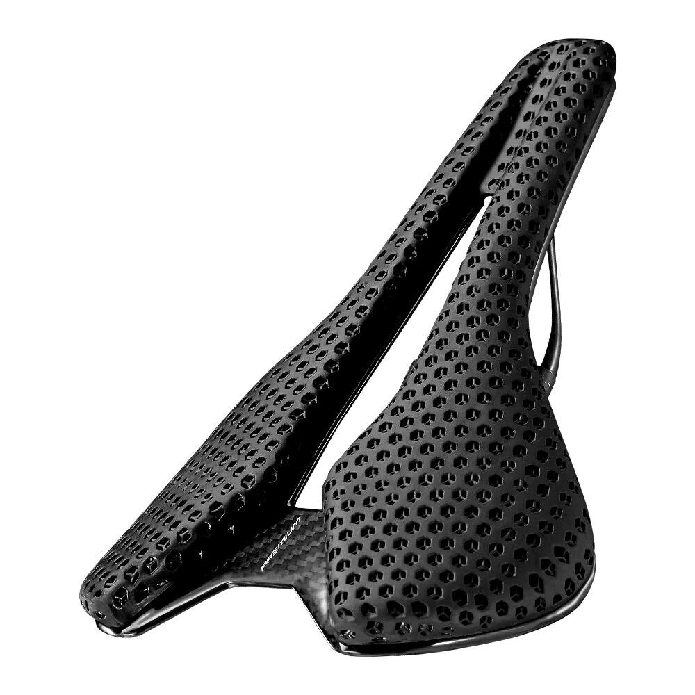 

RYET Сверхлегкое карбоновое 3D-печатное велосипедное седло для гравийного велоспорта, седло для мужчин и женщин, триатлон, шоссе, MTB, горы