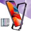 Lekkie etui zderzakowe ze stopu aluminium do iPhone 16 15 14 13 12 14 Pro Max Mini Plus XR Miękka silikonowa wyściółka Rama krawędzi Pokrowiec