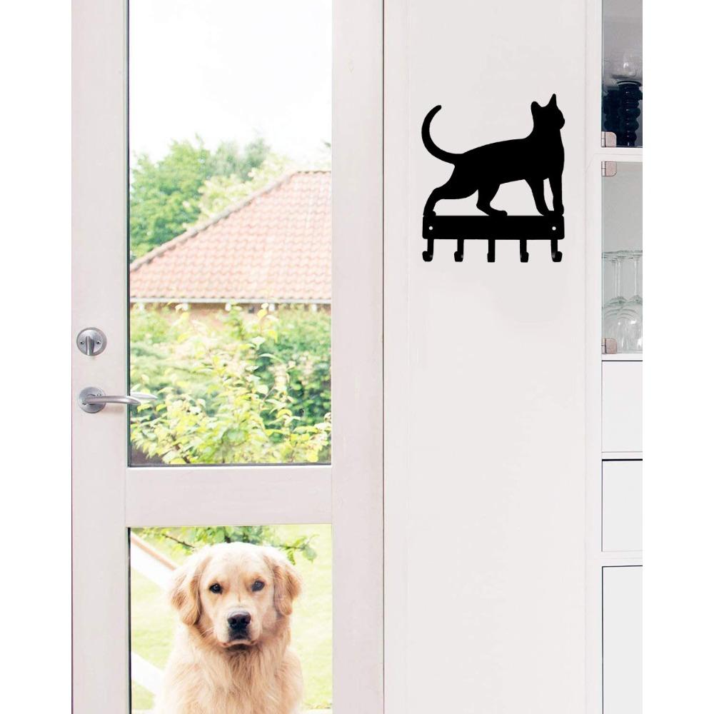 Cast Iron Wall Mount Key Rack Holder Storage Organizer Hanger