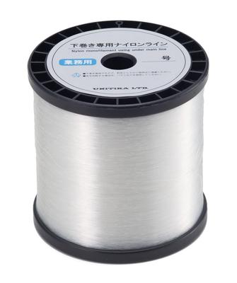 UNITIKA Nylon-Schnur für Unterlage, Professionelle Qualität, Klar, Größe 0,8 (0,148 mm Durchmesser), 10.000m Spule