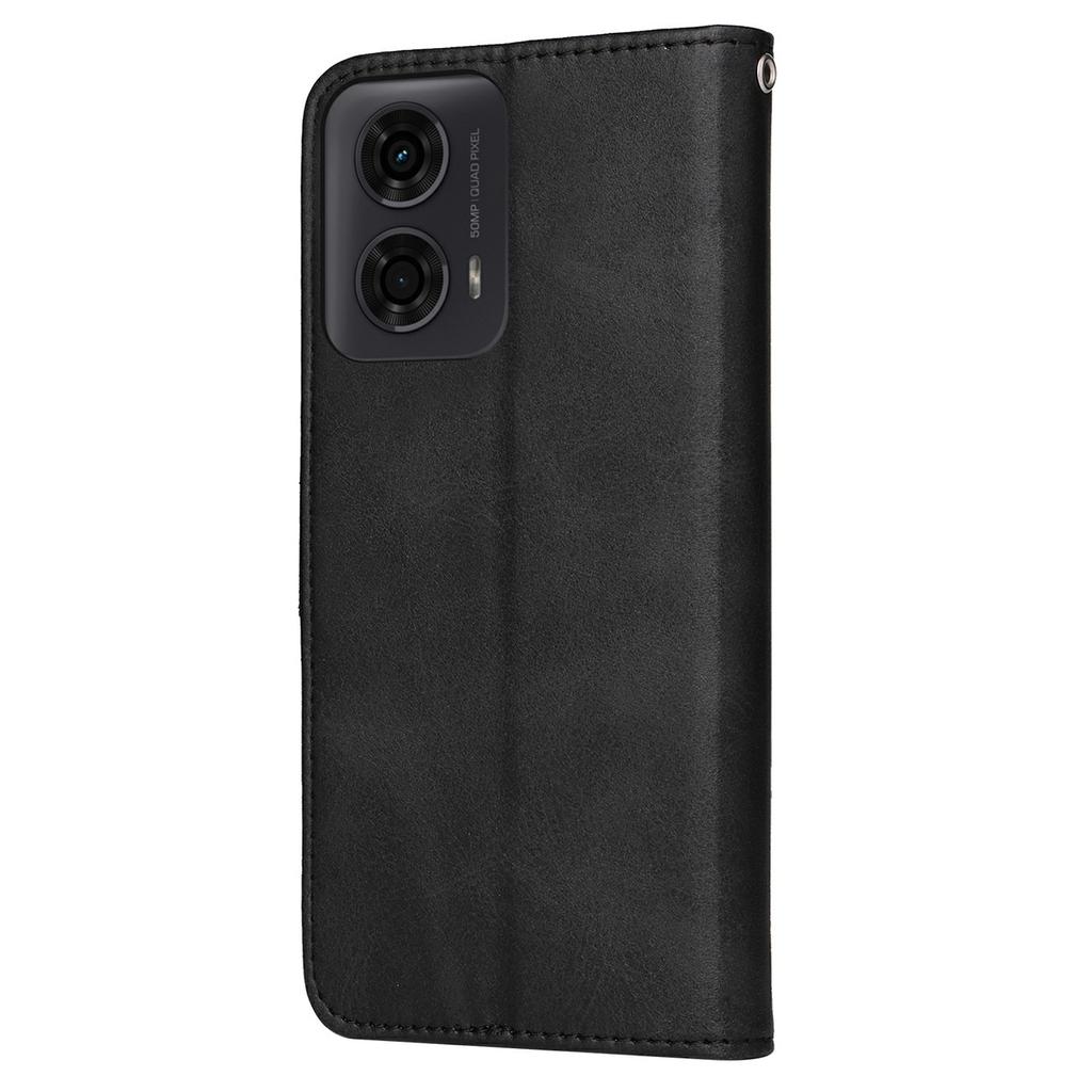 Wallet Case for Motorola Moto G04 4G/G04s 4G/G24 4G/E14 4G Leather Phone Cover