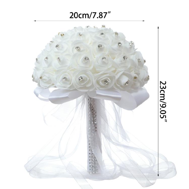 Artificial Flower Bouquet Simulation PE Foam Wedding Flower Arrangement Decor