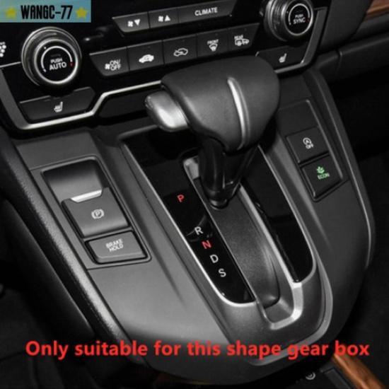 4pcs Blue Interior Gear Shift Box Gears Button Trim For Honda CR-V CRV 2017-