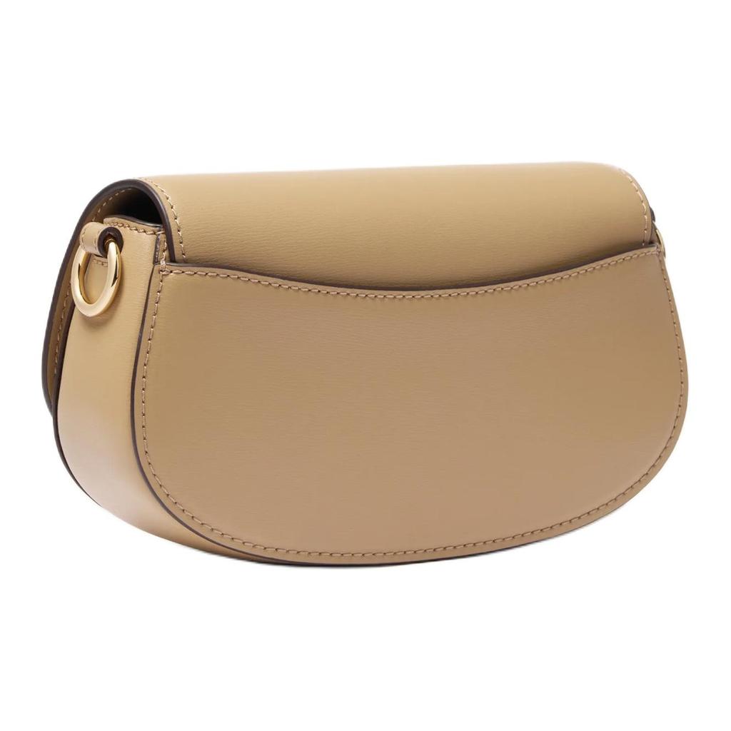 Michael Kors Adjustable Strap Leather Shoulder Bag Small Women shoulder bag Camel 35F5GIMC5L-CAMEL
