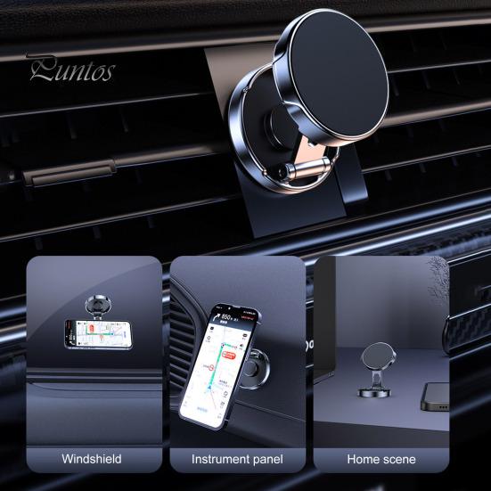Uchwyt samochodowy na telefon komórkowy Magsafe Magnetyczny uchwyt samochodowy Obrót o 360 stopni Uchwyt na telefon komórkowy do telefonów z systemem Android