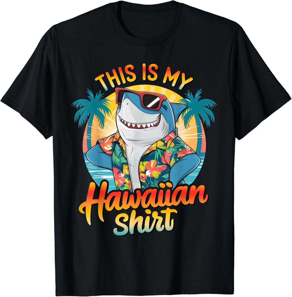 This Is My Hawaiian Shirt Tropical Luau Costume Party Hawaii Gift Unisex T-Shirt