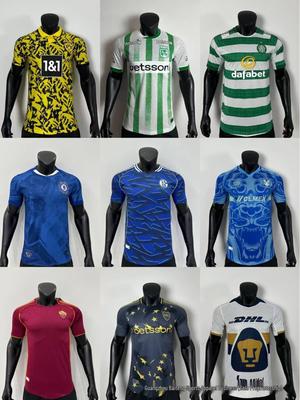 2526 Football Jerseys: Chelsea, Wolves, Lisbon, Everton, River Plate, Cougars, Atlético Nacional - Home & Away