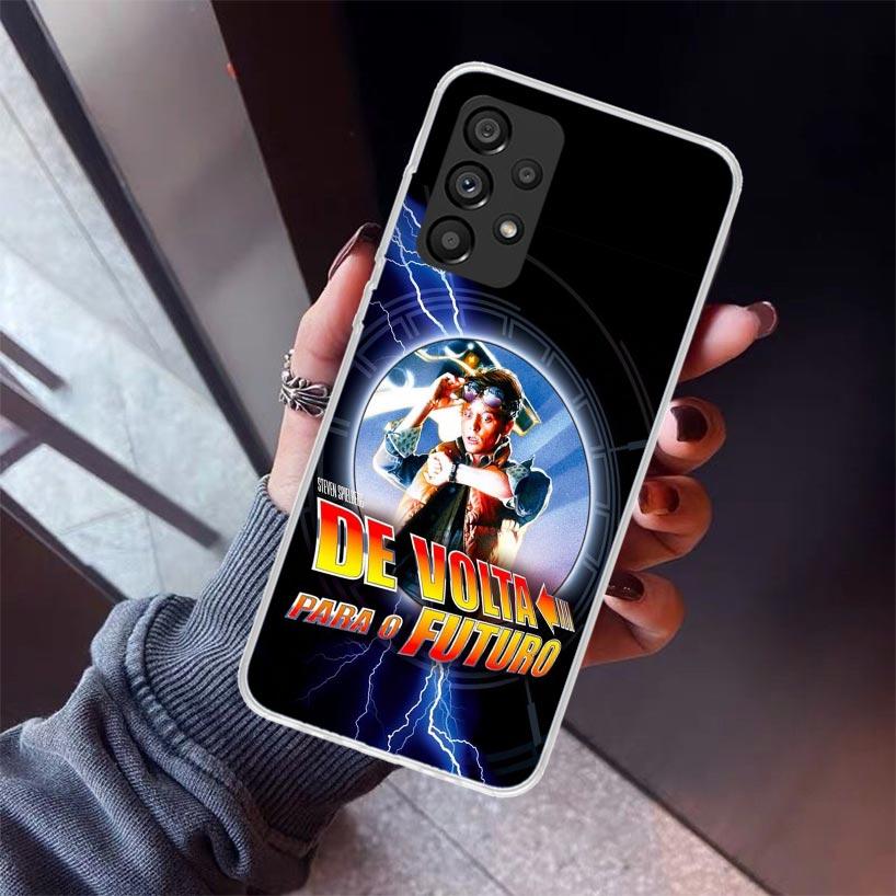 Back To The Future TV Phone Case For Samsung Galaxy A12 A52S A42 A32 A22 A51 A50 Note 20 Ultra 10 S10 Plus A71 A70 A31 A30 A10S