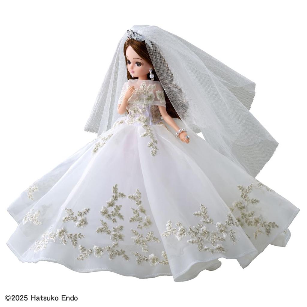 TAKARA TOMY Doll Photogenic Licca Hatsuko Endo Wedding Style Licca-chan