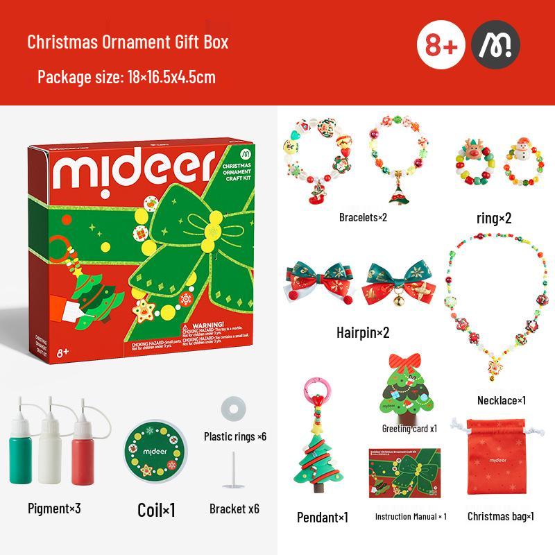 

Mideer Reindeer Christmas Tree DIY Educational Toy & Gift Pack for Children