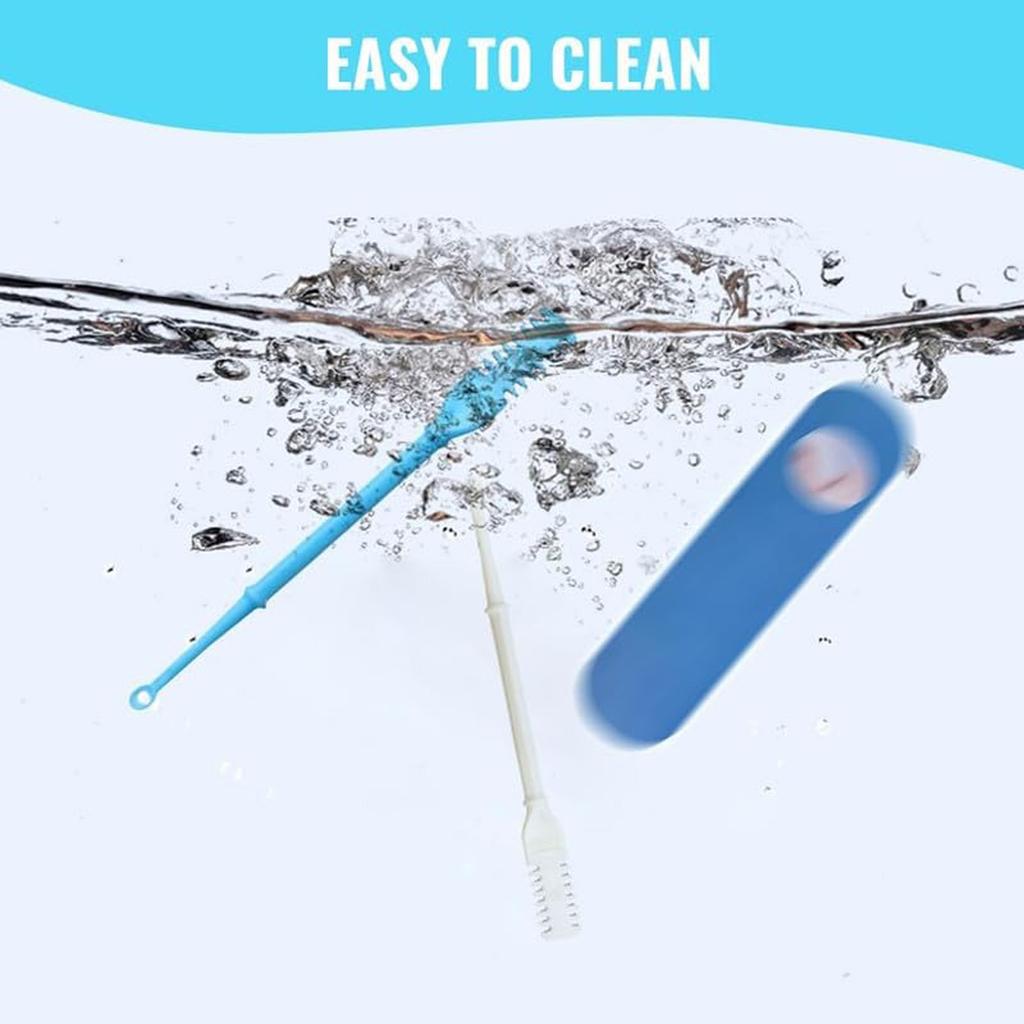 2-in-1 Nasal Hair Cutter, New Double Sided Nose Hair Knife, Nostril Hair Remover Tool, Portable Manual 360° Rotating Nose Hair With Ear For Women Men