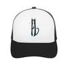 Sleepy Cat Coffee Minimal Illustrati Mesh Baseball Cap Casual Hat Outdoor  For Womens Unisex FeUnisex