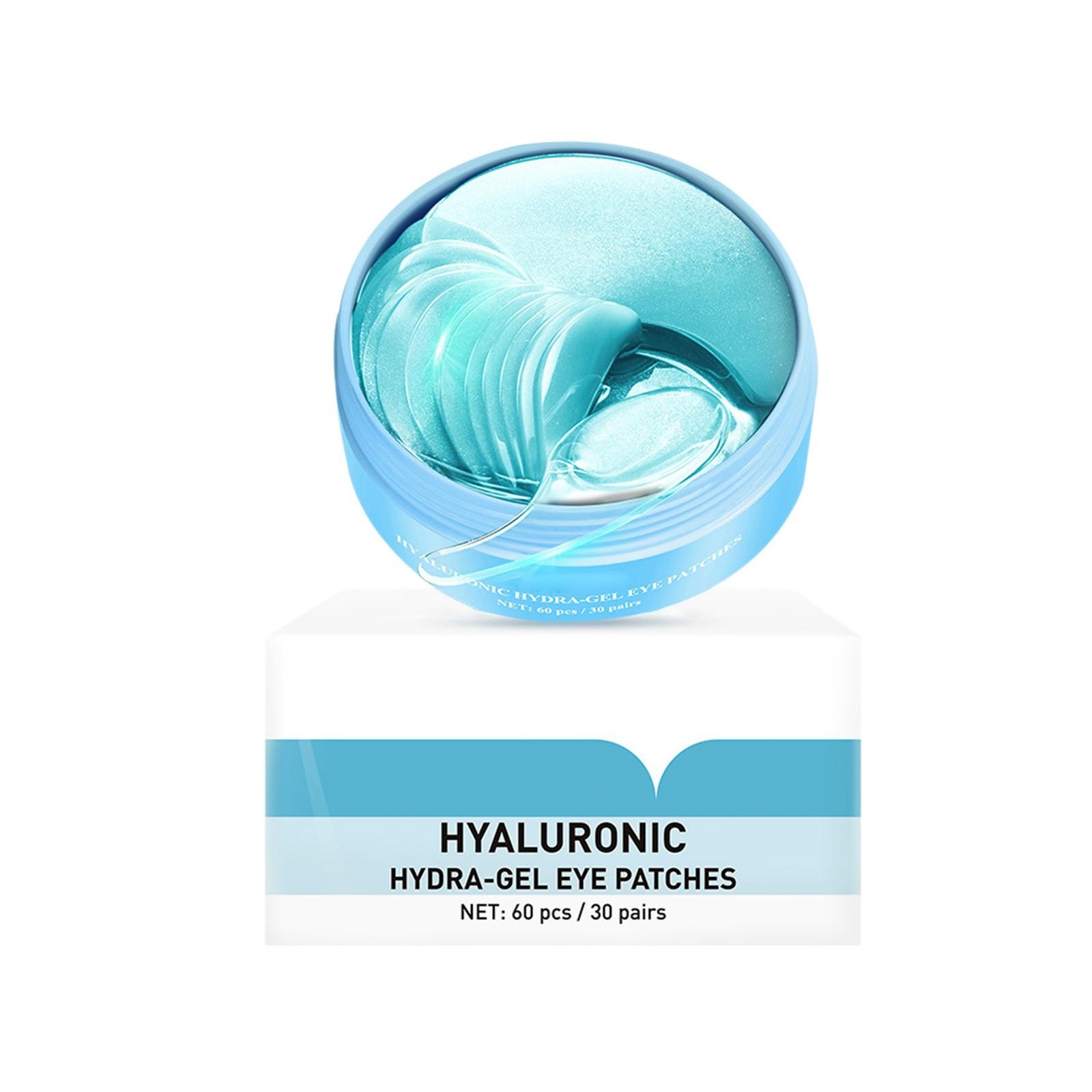 

Нежная гиалуроновая маска для глаз, освежающая и увлажняющая маска для глаз для уменьшения отечности и темных кругов(10мл) One Size