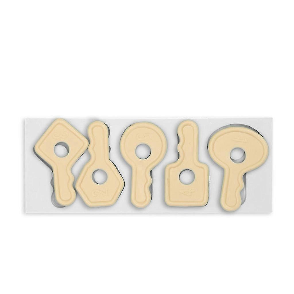 3pcs Key Shape Tool Keychain Silicone Mold Diy Cupcake Cake Topper Decoration Fondant Mold Earrings Resin Casting Molds