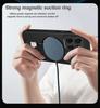 Carbon Fiber Pattern Armor Case For Motorola Moto Edge 60 Pro Fusion Cover Magnetic Wireless Chraging Fold Stand Shell Fundas